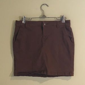 LOGG (H&M) Brown Mini Skirt